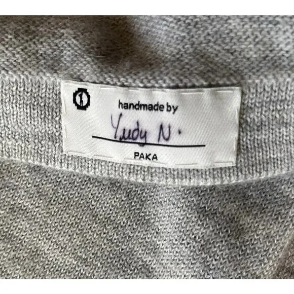 PAKA The Original Crew Alpaca Sweater XL — Excellent Pre-Owned Unisex - Picture 13 of 15